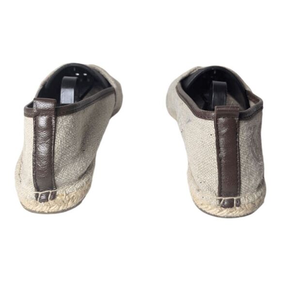 MICHAEL KORS Meg Canvas Slip-On Espadrilles Loafers Size 7M - Picture 5 of 7